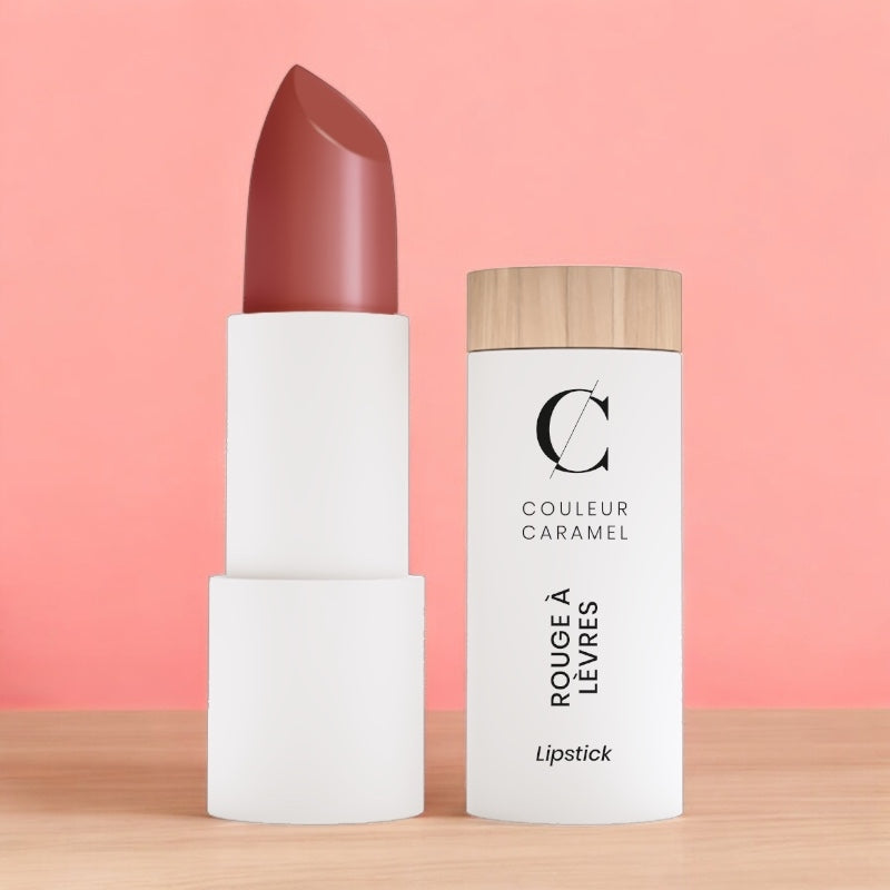 Couleur Caramel - Rouge à lèvres mat Beige rosé N°126 BIO 3,5g