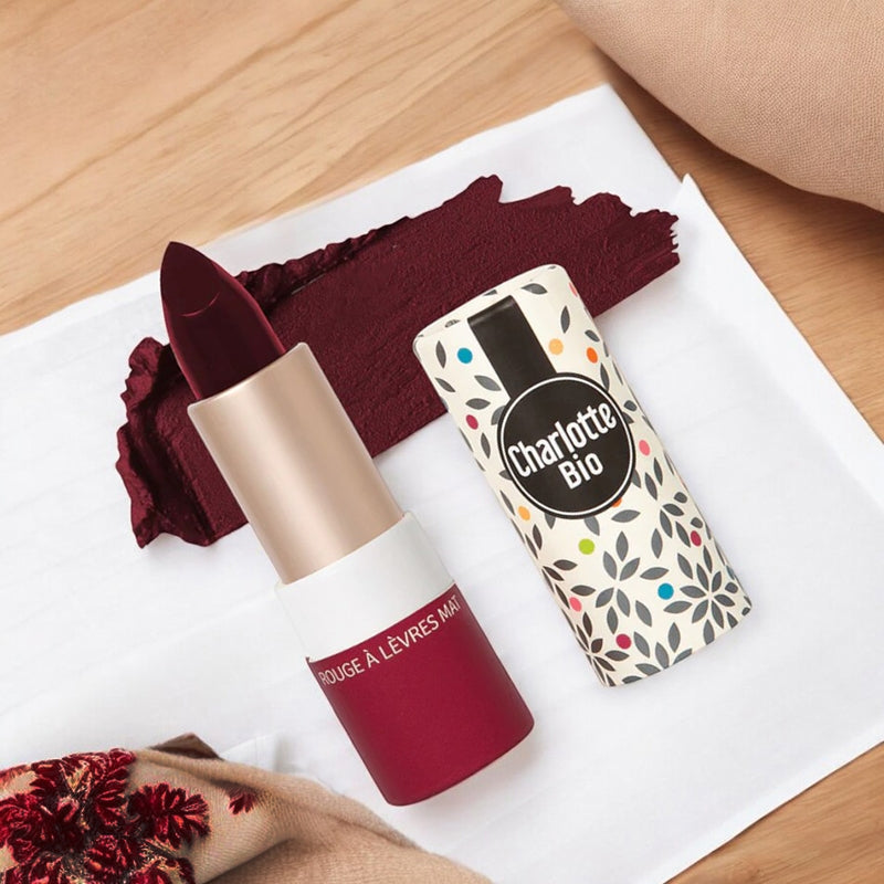 Charlotte Bio - Lippenstift Feigenrot matt BIO 3.5g