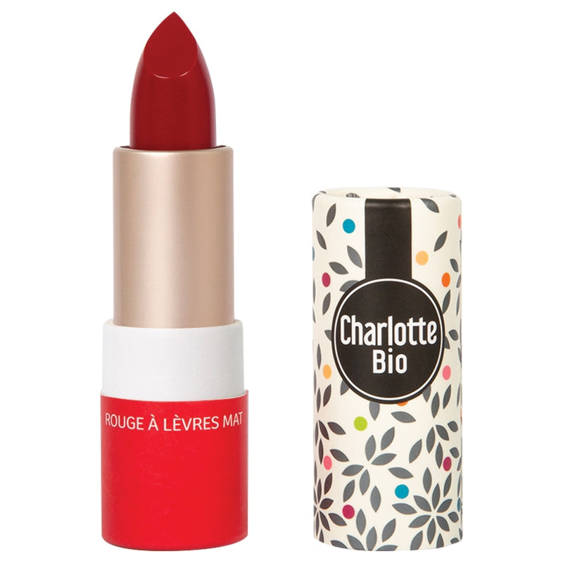 Charlotte Bio - Lippenstift Passionsrot matt BIO 3.5g