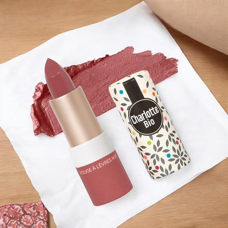 Charlotte Bio - Lippenstift Rosérot matt BIO 3.5g
