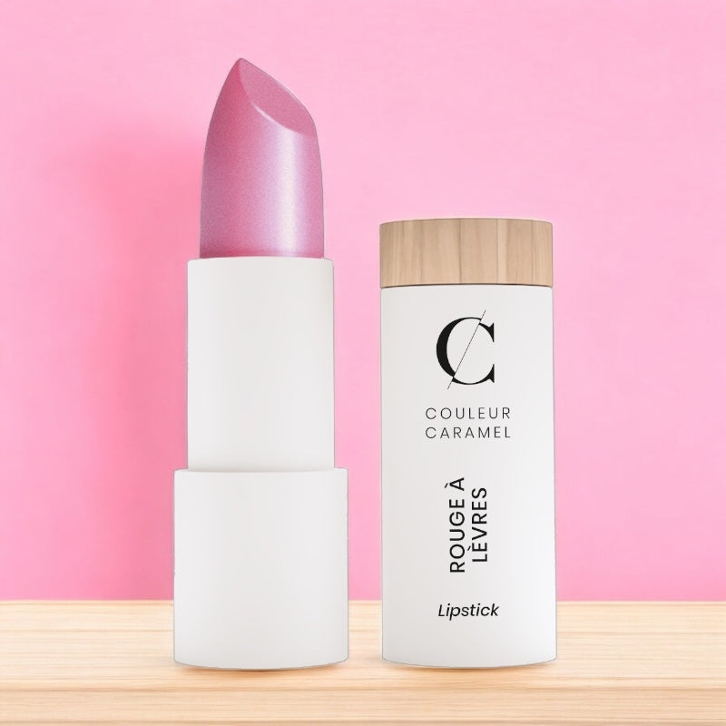 Couleur Caramel - Rouge à lèvres métal Framboise N°206 BIO 3,5g