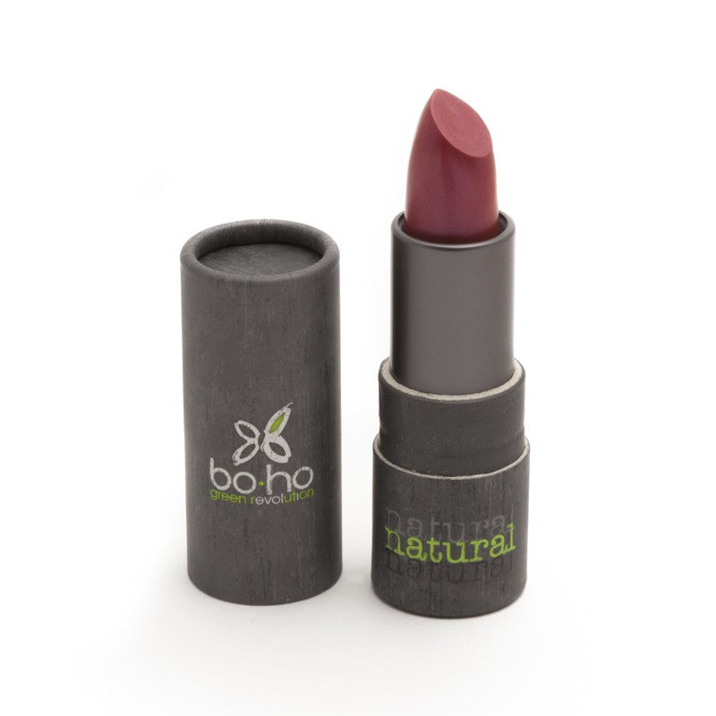 Boho Green Make-up - Lippenstift Erdbeer-Vanille perlmutt Nr. 402 BIO 3,5g