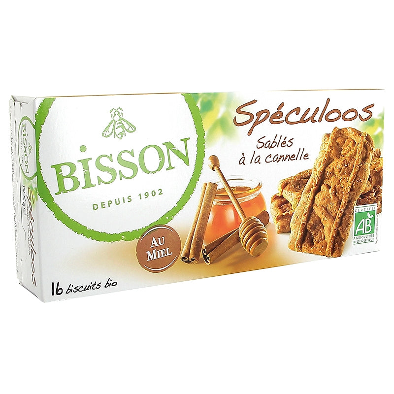 Bisson - Sablés à la cannelle "Spéculoos" BIO 175g