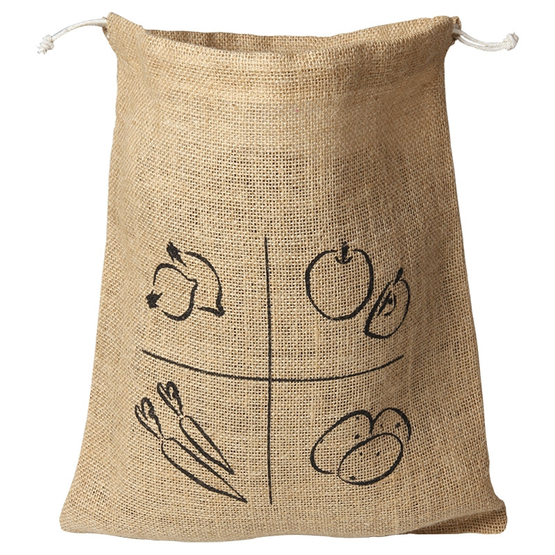 Ah Table ! - Sac en jute Taille M