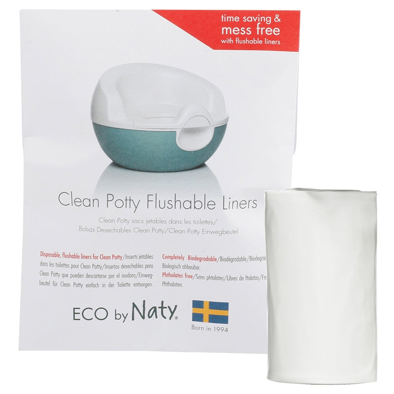 Einweg-Toilettenbeutel für Clean Potty ECO - 30 Stück - Naty