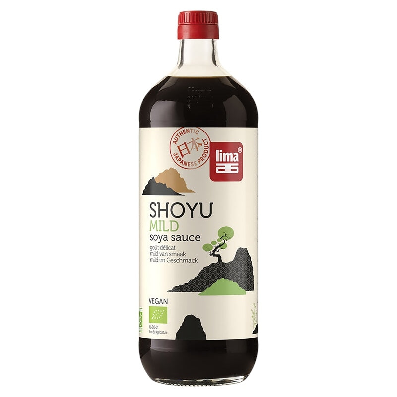 Bio-Soja-Weizen-Sauce - Shoyu - 1 l - Lima