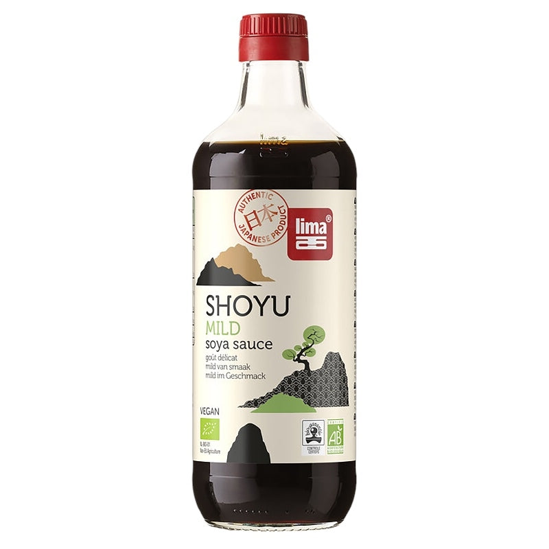 Bio-Soja-Weizen-Sauce - Shoyu - 500 ml - Lima