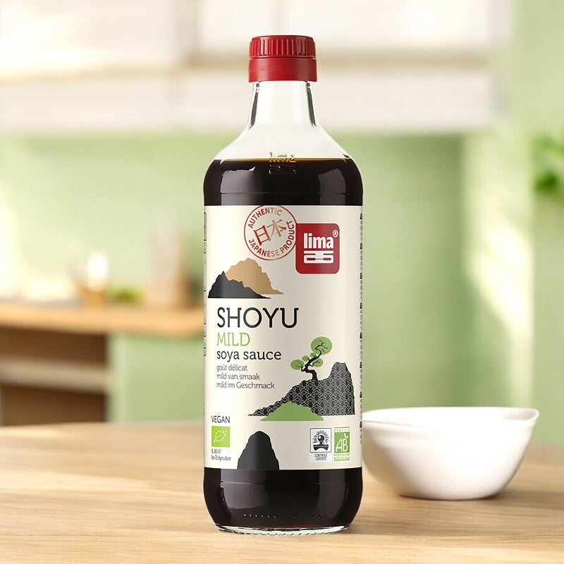 Bio-Soja-Weizen-Sauce - Shoyu - 500 ml - Lima