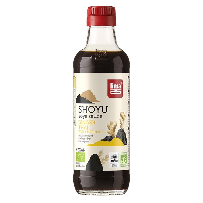 Bio-Ingwer-Sojasauce - 250 ml - Lima