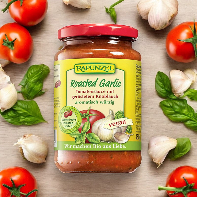 Sauce tomate à l'ail grillé BIO