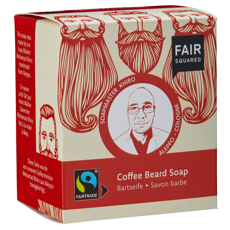 Fair Squared - Savon à barbe BIO café 2x80g