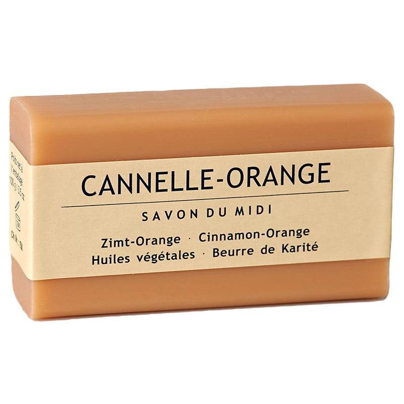 Savon au beurre de karité, cannelle & orange