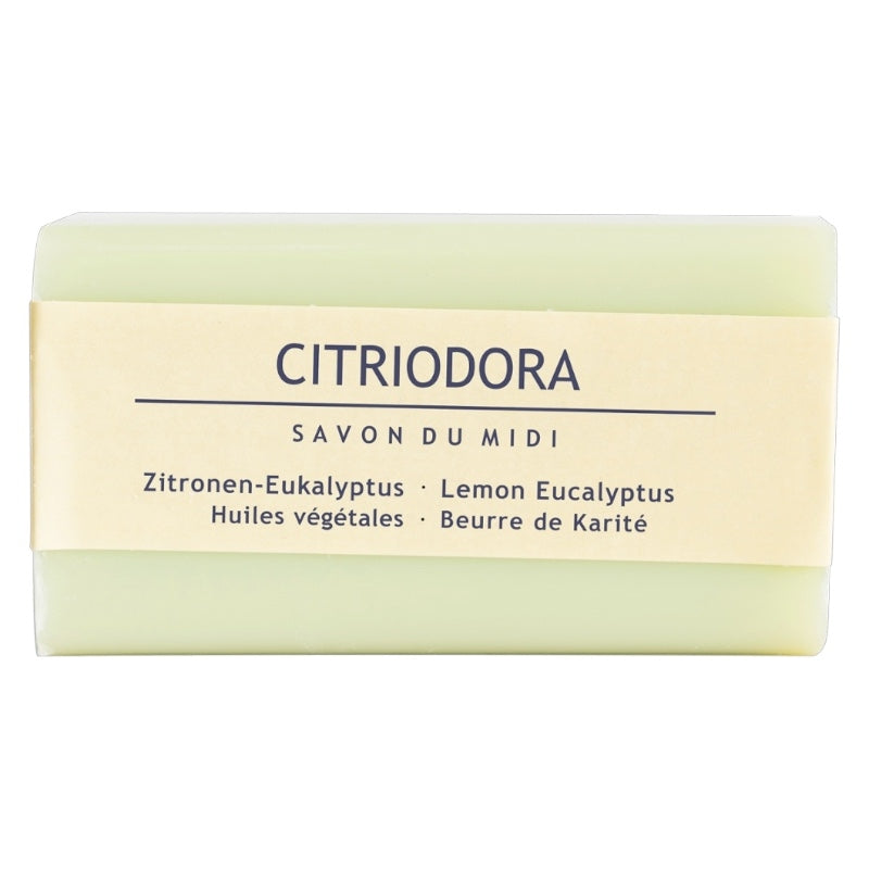Savon au beurre de karité, citron & eucalyptus