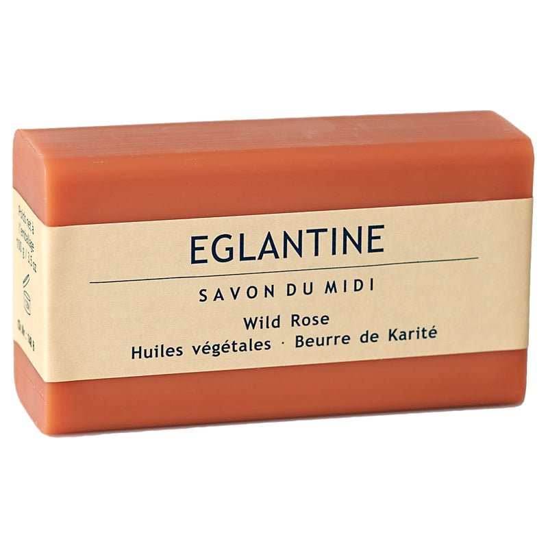 Savon au beurre de karité & églantine