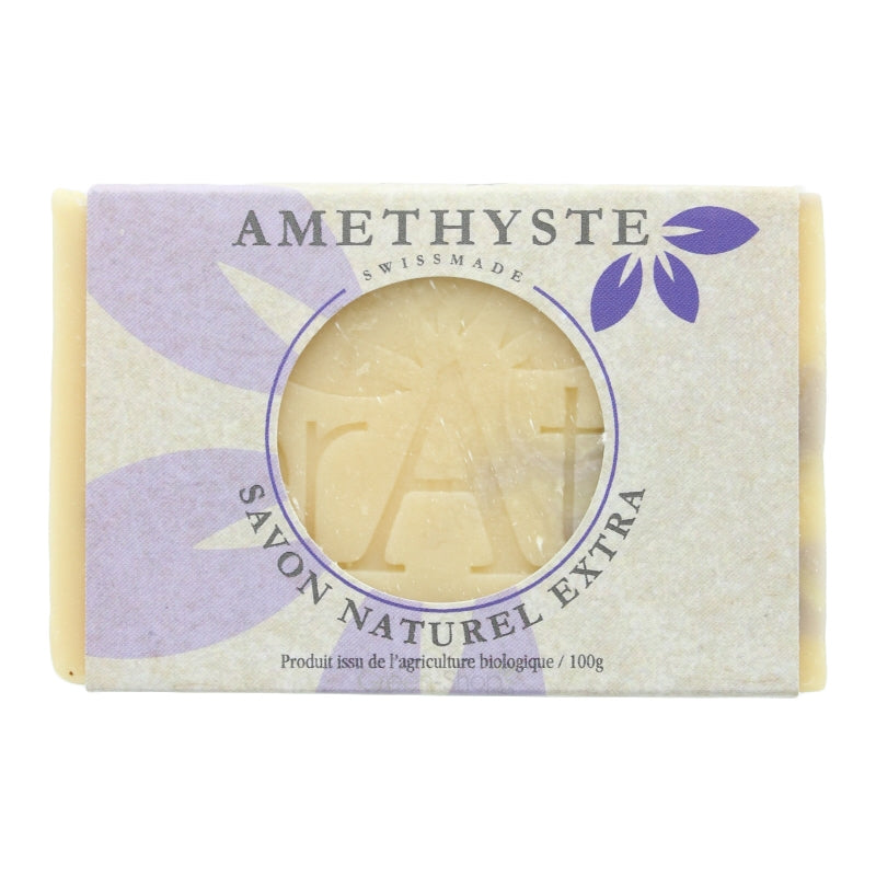 Seife Amethyst, Hafer & Leinsamen BIO