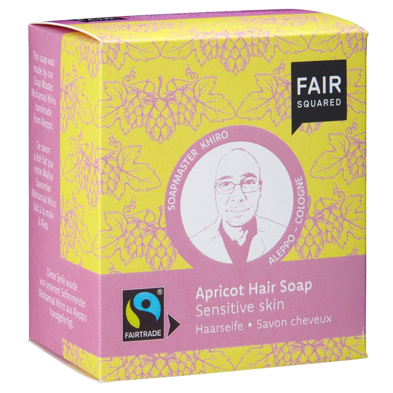 Fair Squared - Savon cheveux BIO abricot 2x80g