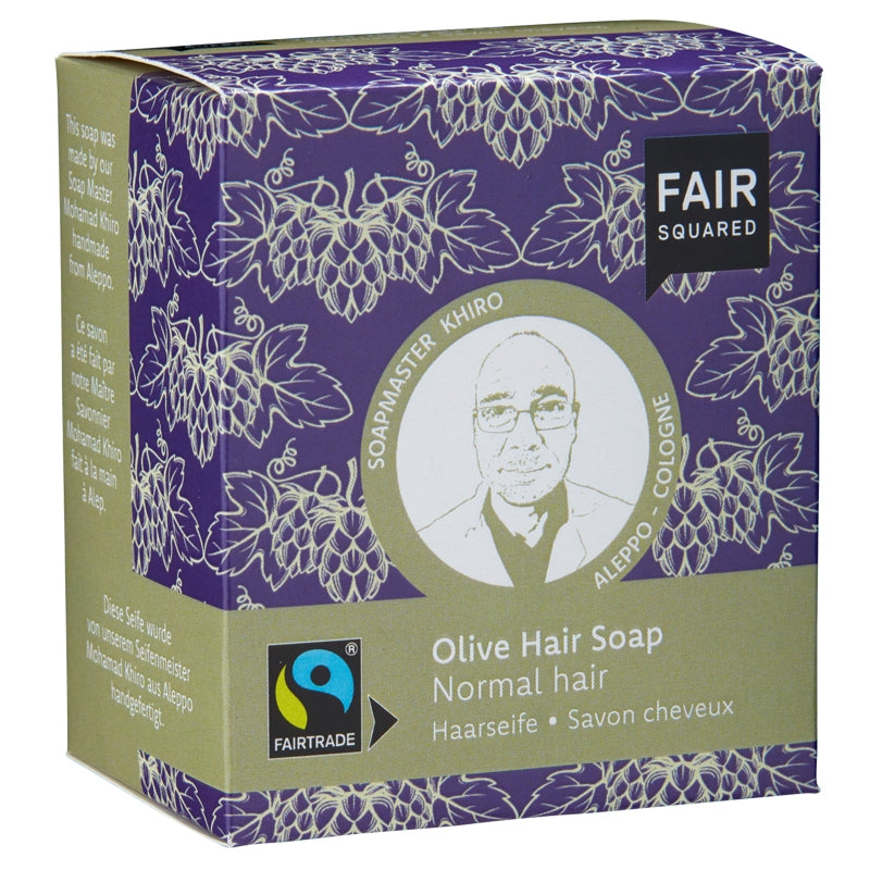 Fair Squared - Savon cheveux BIO olive 2x80g
