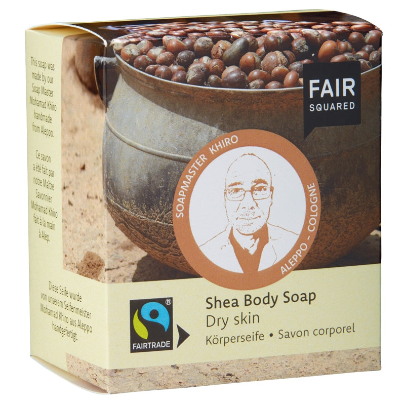 Fair Squared - Savon corps BIO beurre de karité 2x80g