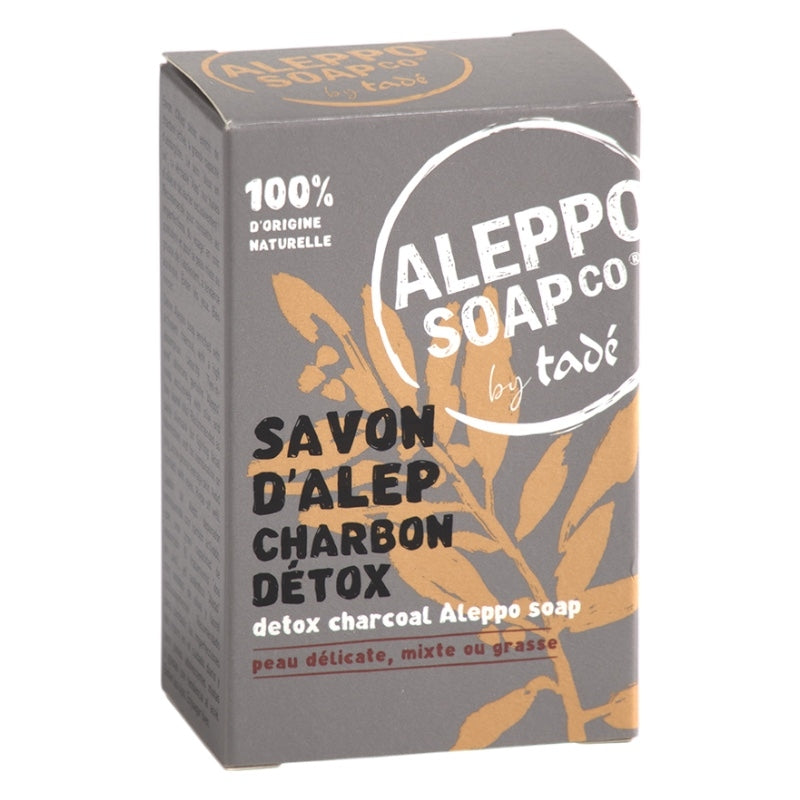 Savon d'Alep au charbon purifiant