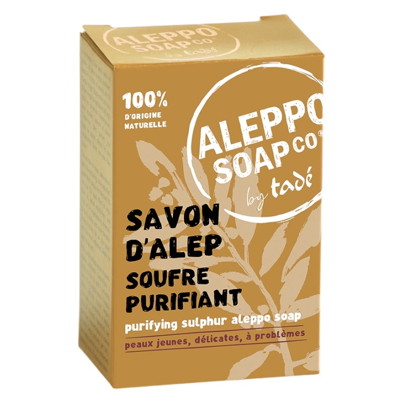 Aleppo-Seife reinigendem Schwefel