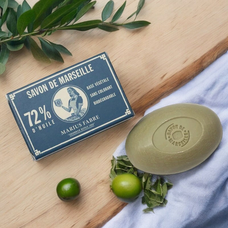 Savon de Marseille vert à l'huile d'olive