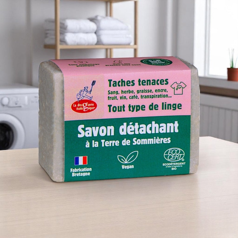 La Droguerie Écologique - Fleckenentferner-Seife mit Sommières-Erde 150g