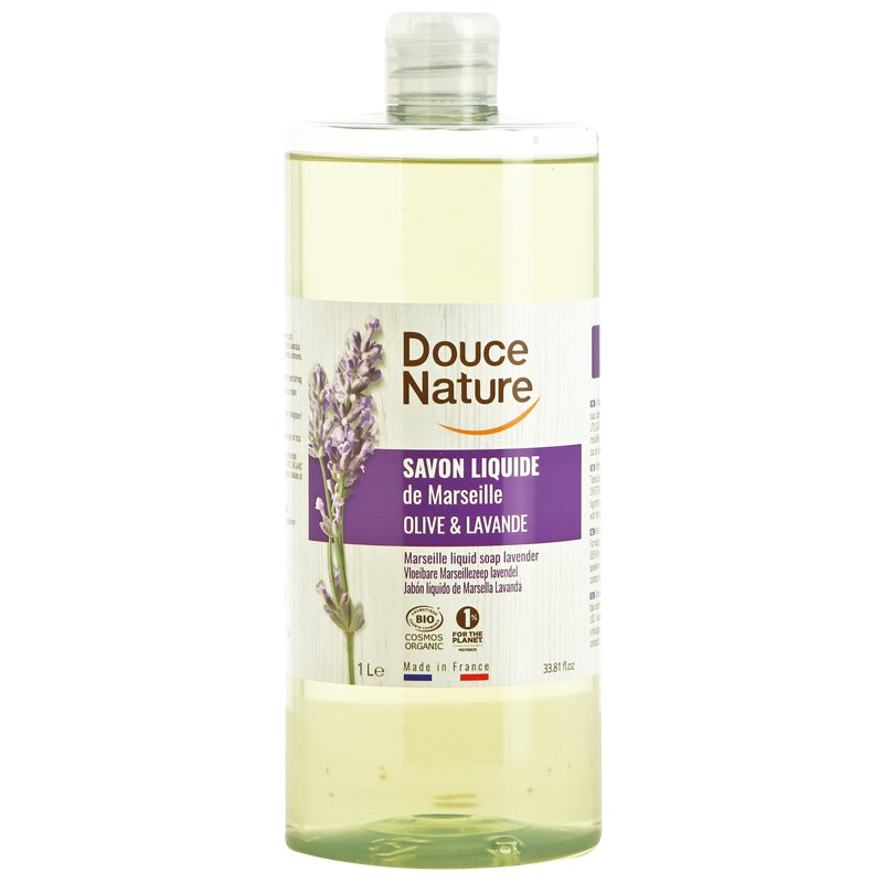 Douce Nature - Marseiller Flüssigseife Olive & Lavendel BIO