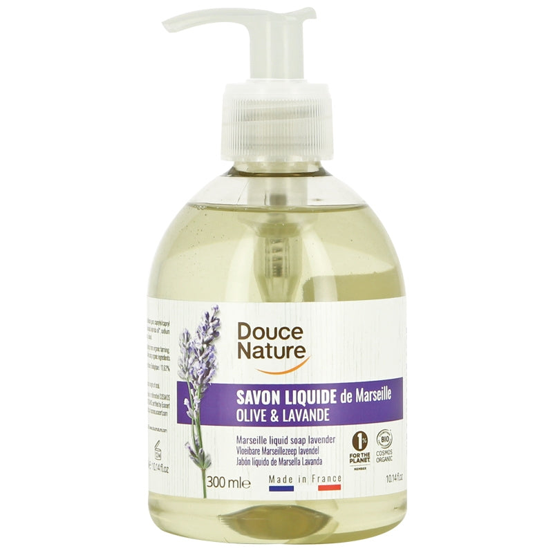 Douce Nature - Marseiller Flüssigseife Olive & Lavendel BIO 300ml