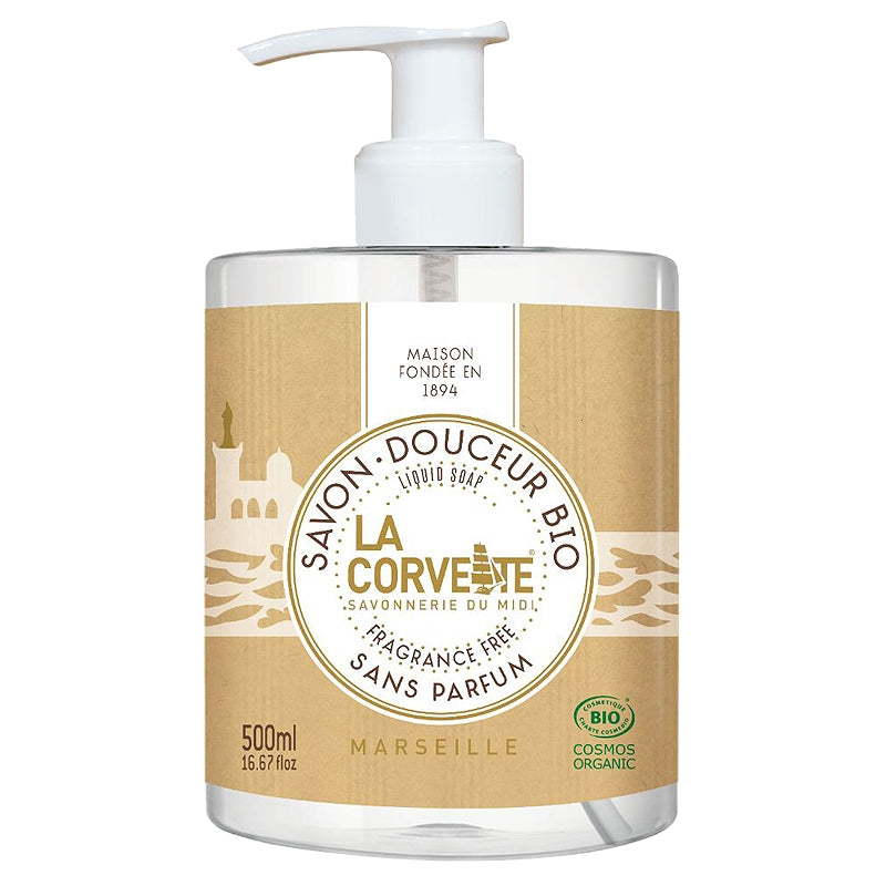 Savon liquide douceur BIO sans parfum