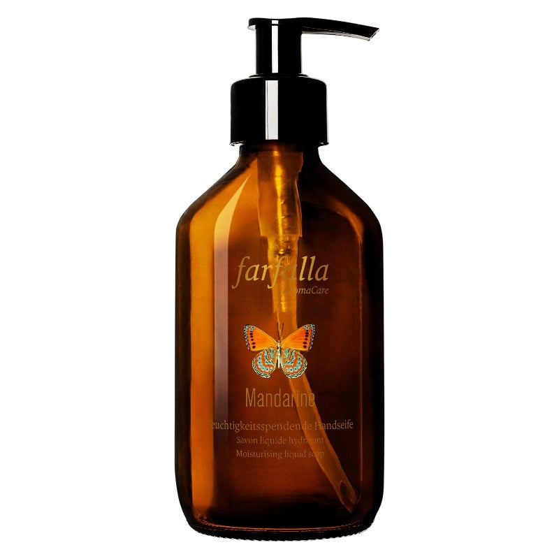 Farfalla - Savon liquide hydratant BIO mandarine 250ml