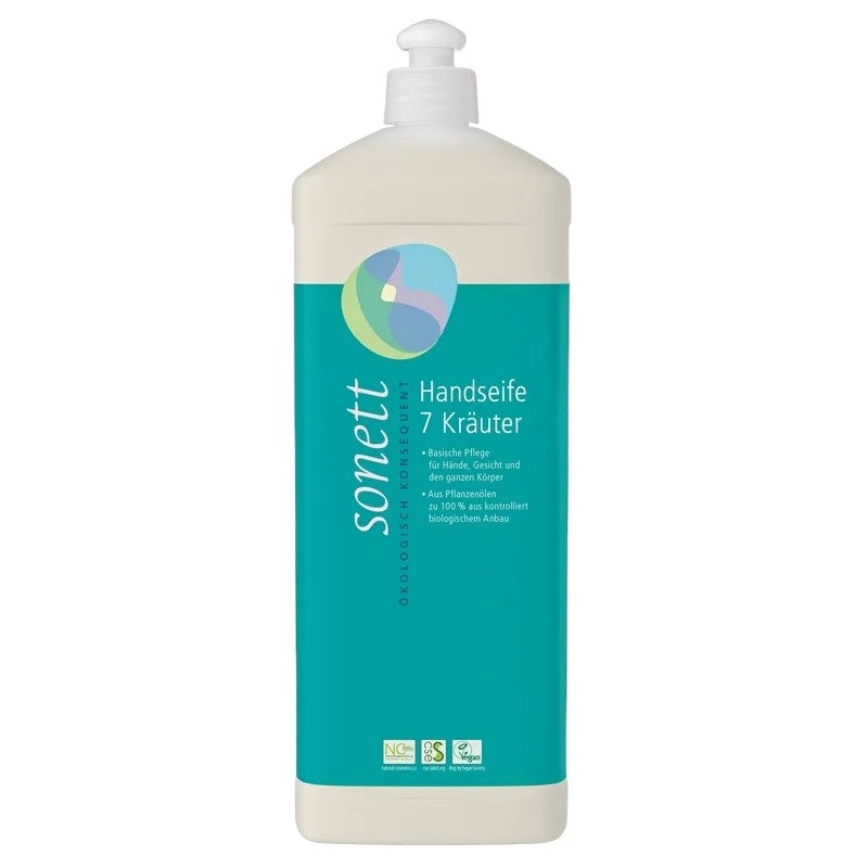 Flüssigseife für Hände, Gesicht & Körper 7 Pflanzen ECO