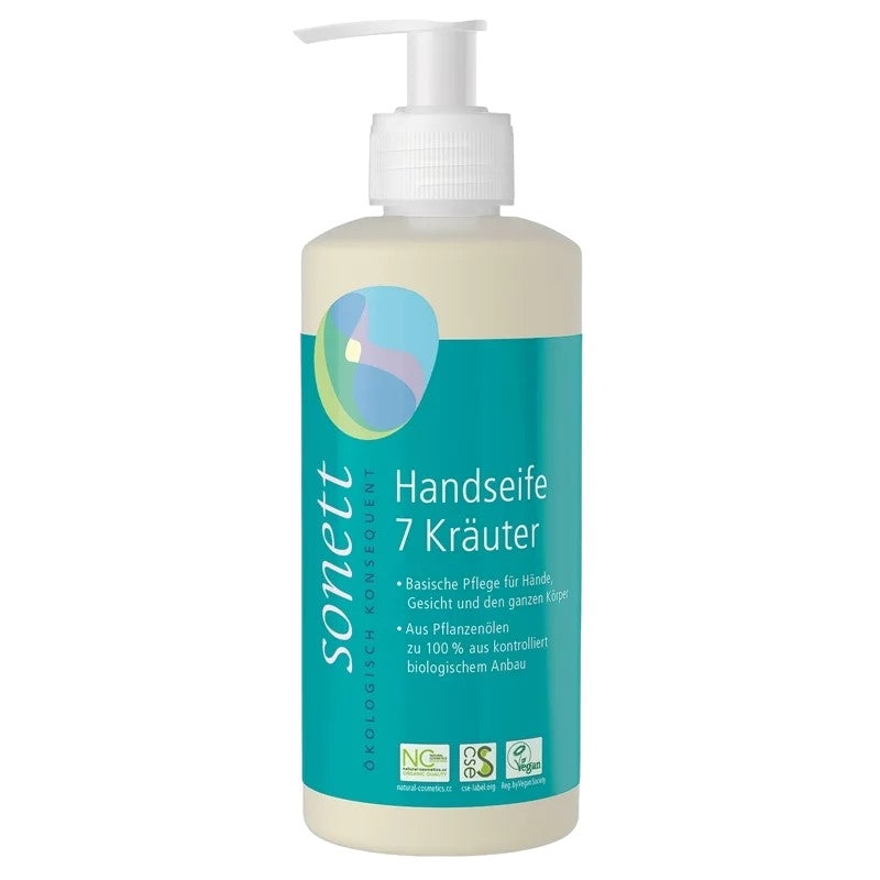 Flüssigseife für Hände, Gesicht & Körper 7 Pflanzen ECO - 300 ml