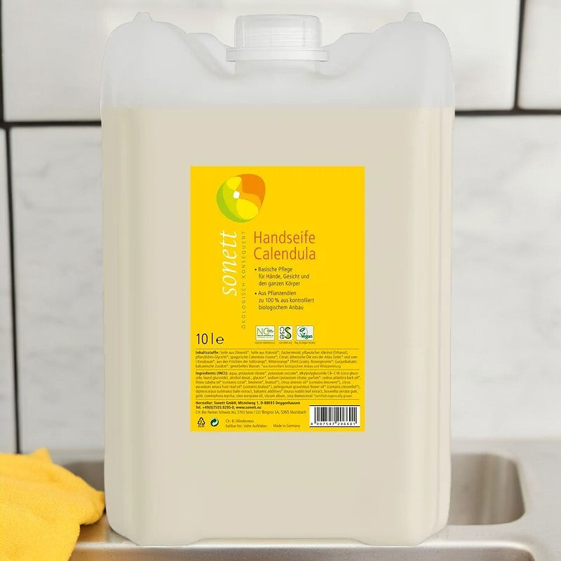 Savon liquide mains, visage & corps calendula ECO