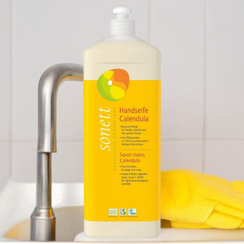 Flüssigseife für Hände, Gesicht & Körper Calendula ECO - 1 l