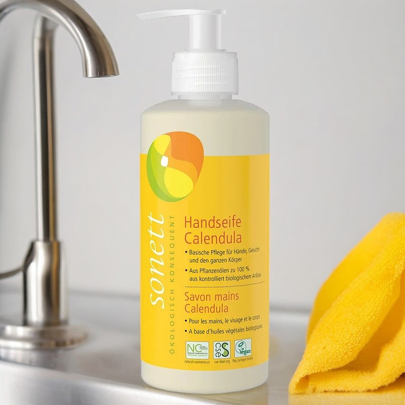 Flüssigseife für Hände, Gesicht & Körper Calendula ECO - 300 ml