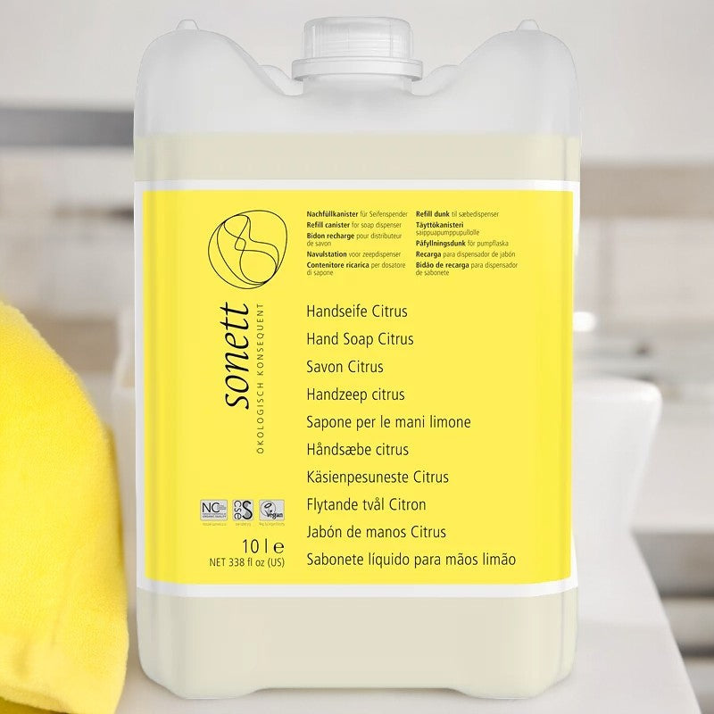 Flüssigseife für Hände, Gesicht & Körper Citrus ECO