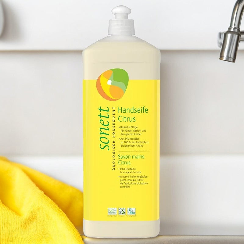 Savon liquide mains, visage & corps citrus ECO - 1l