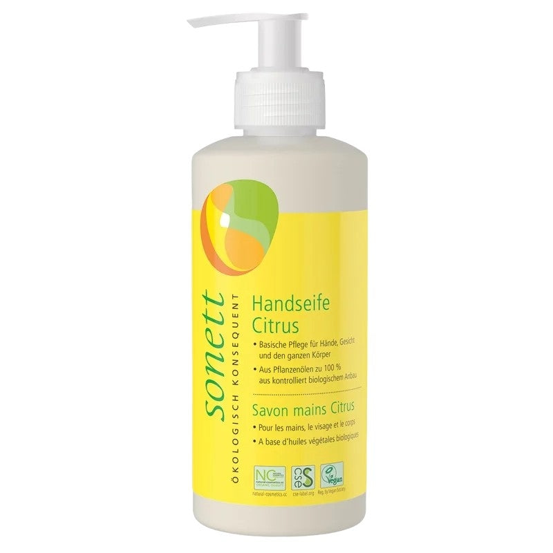 Savon liquide mains, visage & corps citrus ECO - 300ml