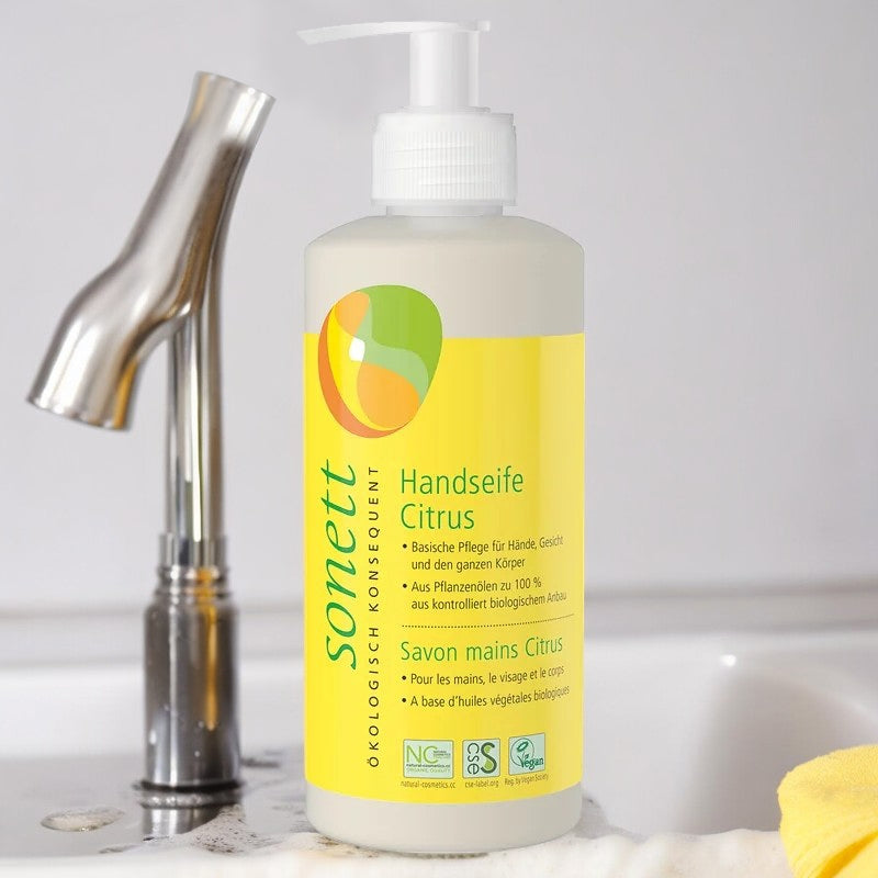 Savon liquide mains, visage & corps citrus ECO - 300ml
