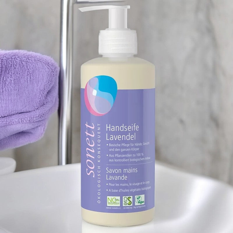Savon liquide mains, visage & corps lavande ECO - 300ml