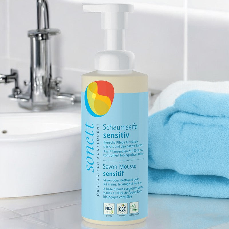 Savon liquide mains, visage & corps sensitif sans parfum ECO - 200ml