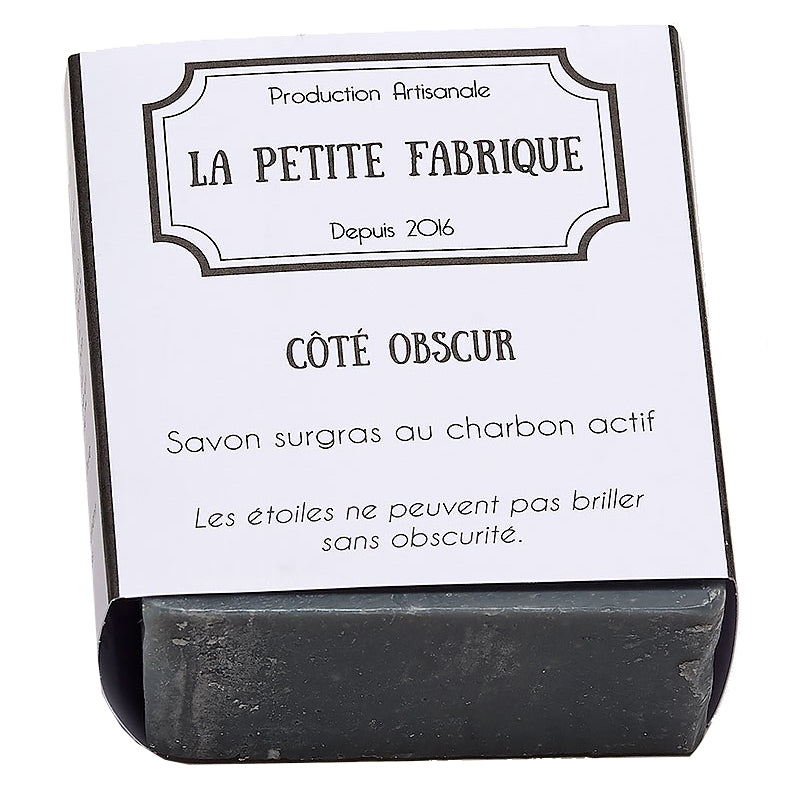 Savon charbon actif
