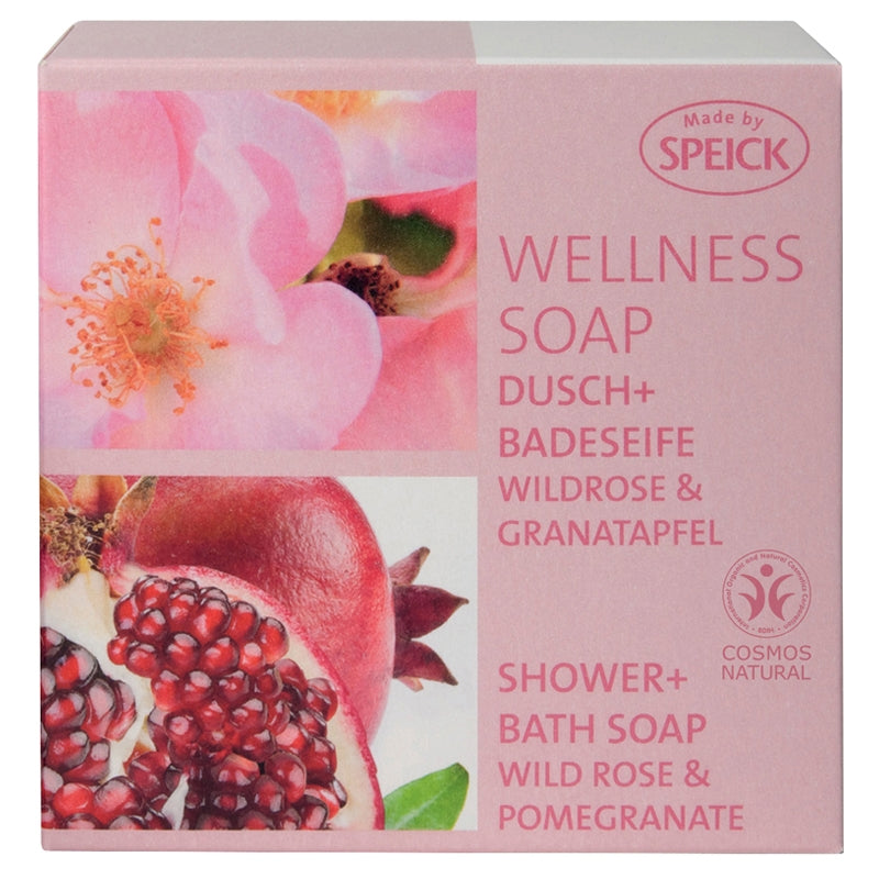 Savon Wellness rose sauvage & grenade