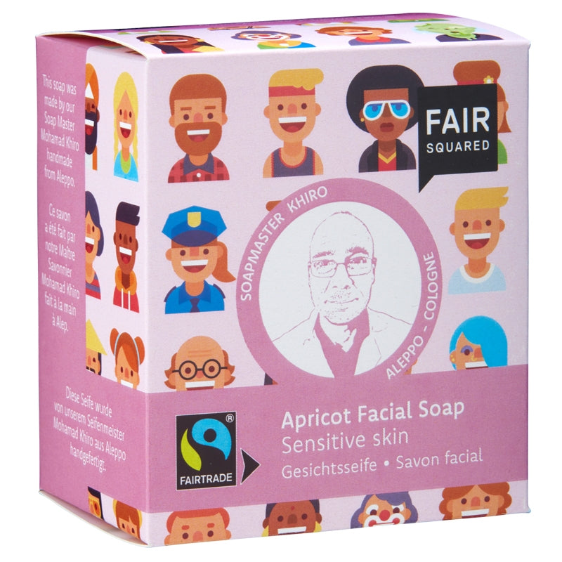 Fair Squared - Savon visage BIO abricot 2x80g