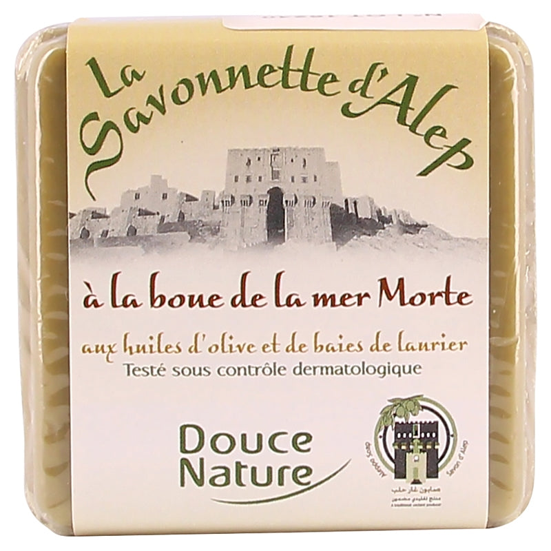 Douce Nature - Savonnette d'Alep à la boue de la mer Morte 100g