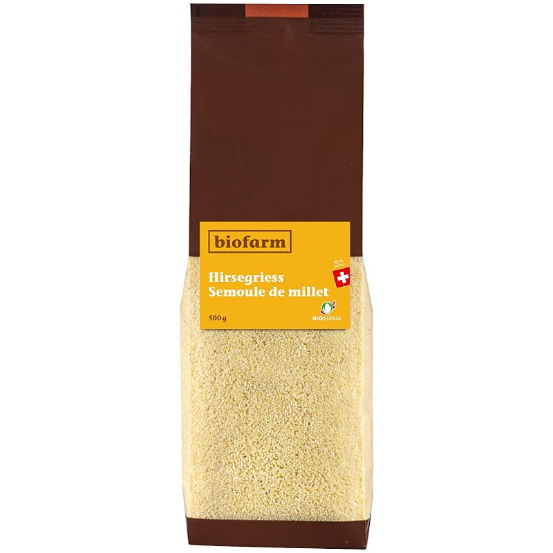 Biofarm - Semoule de millet suisse BIO 500g