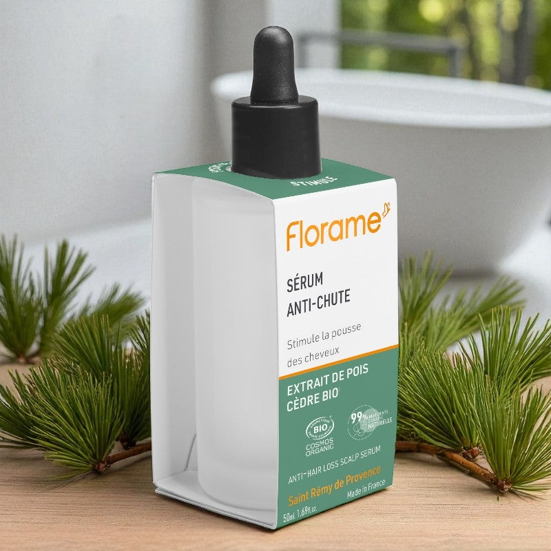 Florame - Anti-Haarausfall-Serum Erbse & Zeder BIO 50ml