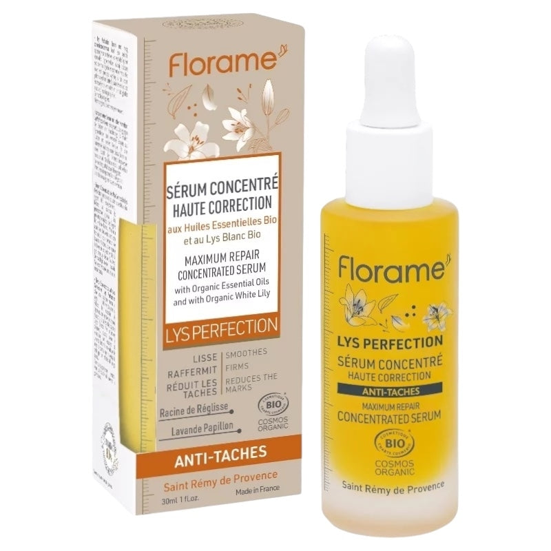 Florame - Hochkonzentriertes Korrektur-Serum weiße Lilie BIO 30ml