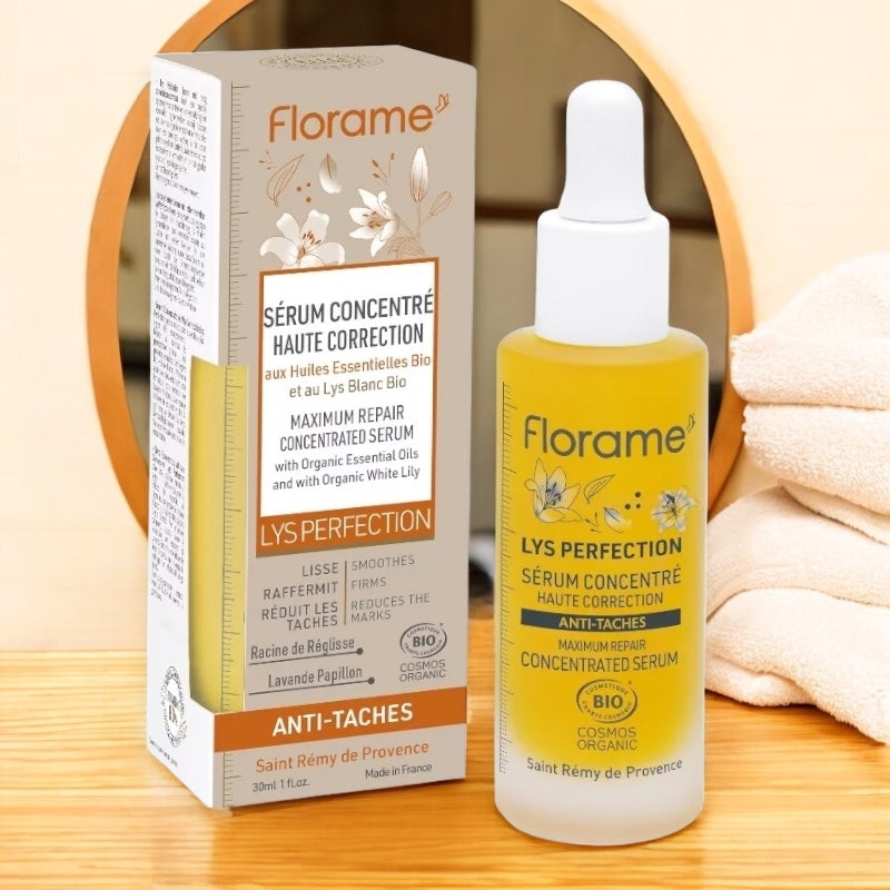 Florame - Hochkonzentriertes Korrektur-Serum weiße Lilie BIO 30ml
