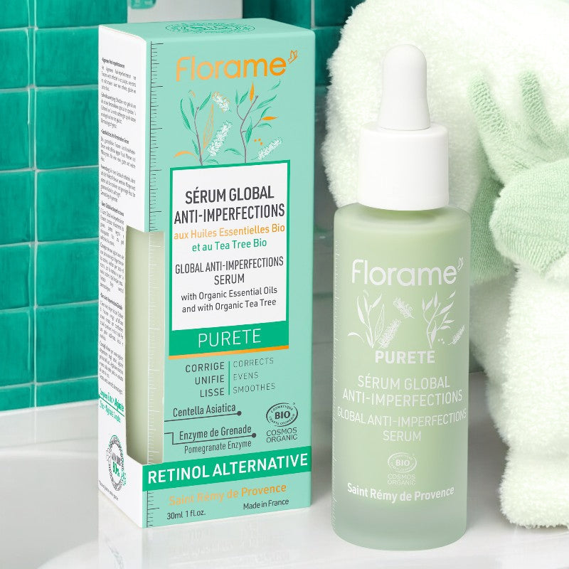 Florame - Globales Anti-Unreinheiten-Serum Teebaum BIO 30ml